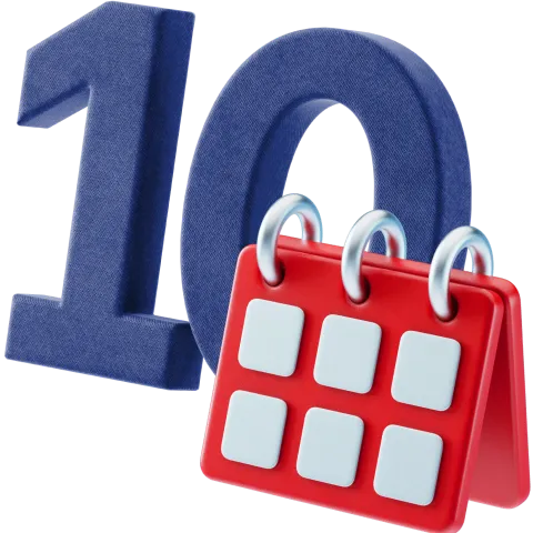10 визитов в год